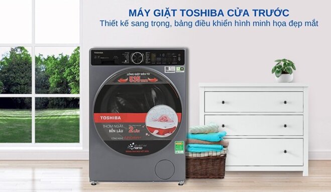 Ưu nhược điểm của máy giặt Toshiba Inverter 10.5 kg TW-T25BU115MWV(MG)