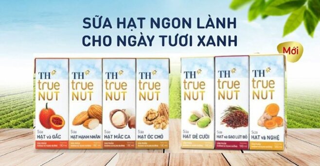 bầu uống sữa hạt th true milk