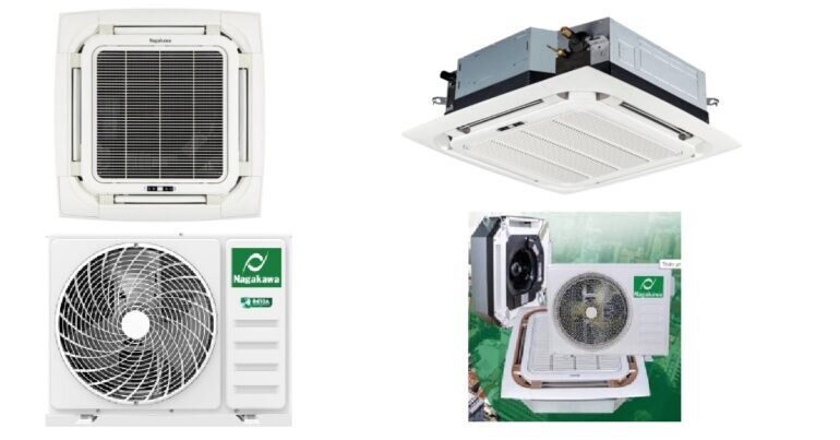 Thiết kế điều hòa Nagakawa NT-A28R1T20 thổi 8 hướng ấn tượng