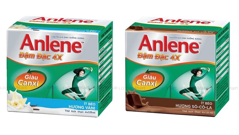 Đánh giá sữa Anlene dạng nước: Chất lượng, hàm lượng dinh dưỡng và giá bán