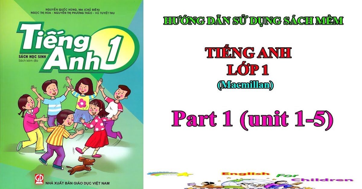 Sách giáo khoa tiếng anh lớp 1 có tốt không?