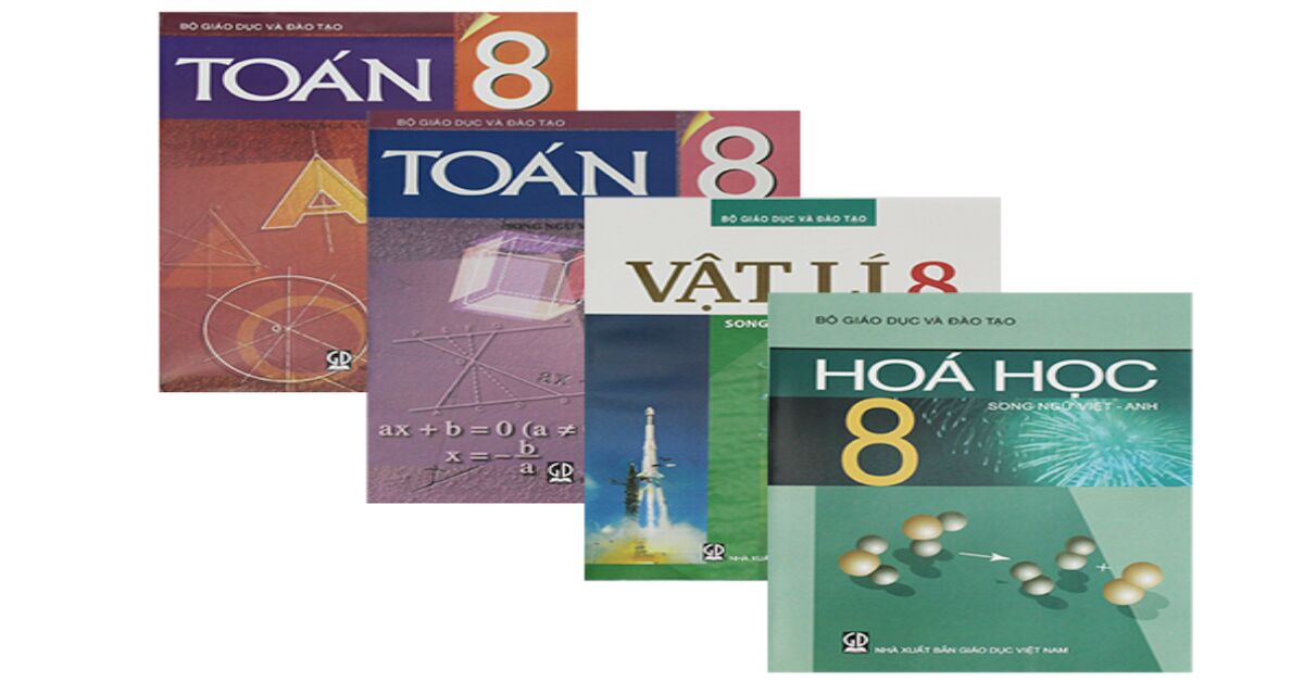 Sách giáo khoa toán 8 tập 2 và 3 điều phụ huynh cần lưu tâm
