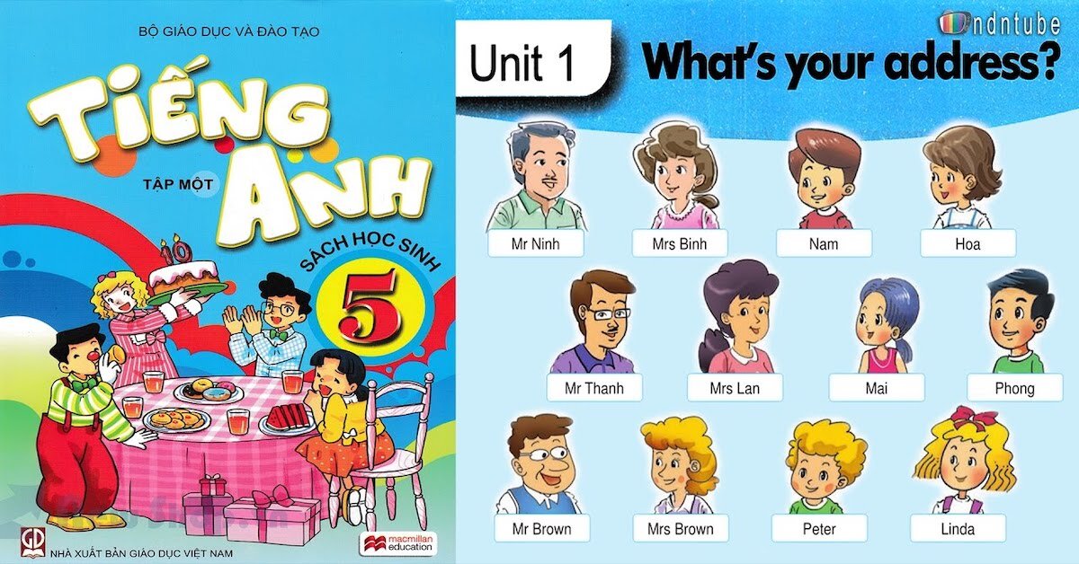 Sách tiếng anh lớp 5 có khó không?