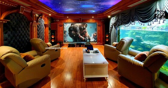 SAIGON HD - Cung cấp giải pháp lắp đặt phòng phim gia đình cao cấp!