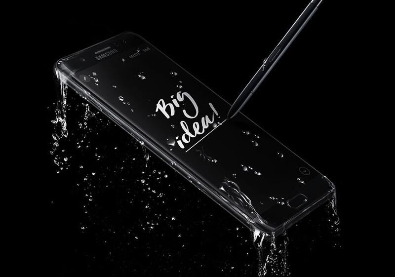 Samsung Galaxy Note 7 - Phablet chống nước đầu tiên của Samsung