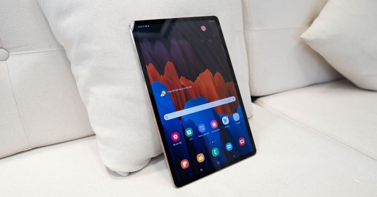 Samsung Galaxy Tab S7 Plus: Siêu phẩm máy tính bảng được yêu thích nhất!