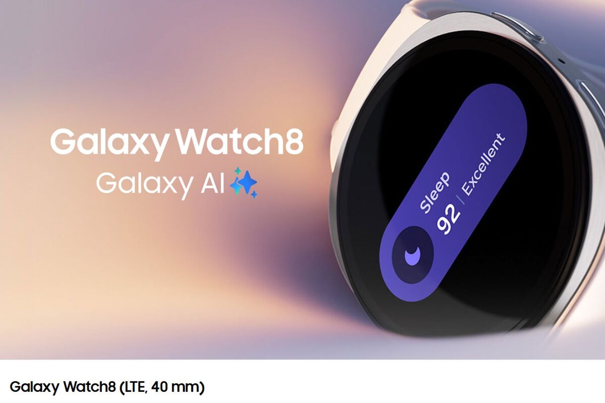 Samsung Galaxy Watch8 40mm - thiết kế siêu mỏng, trang bị "khủng"