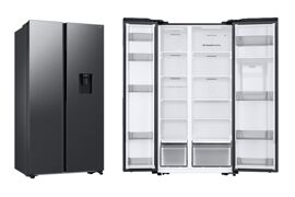 Samsung RS57DG410EB4SV giảm giá 51%, tủ lạnh side by side 578 lít đáng sắm