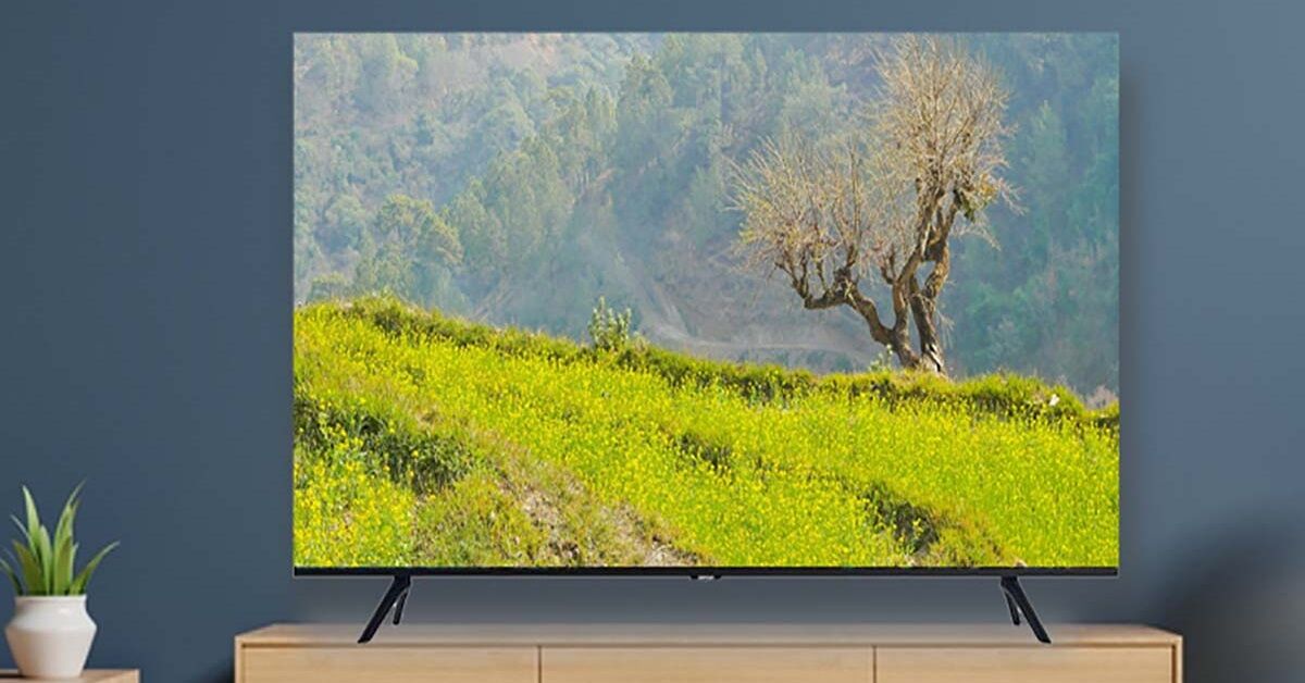 Samsung Smart TV UA55TU8100: Thiết kế tinh tế và sang trọng!