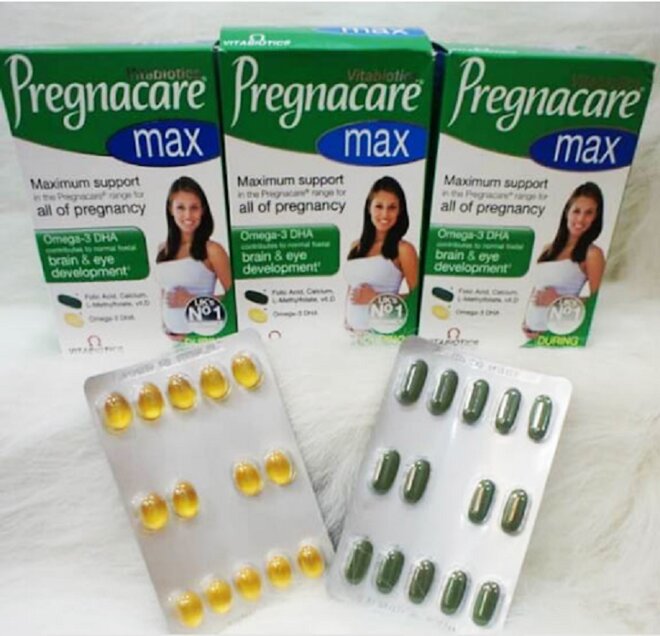 Review viên uống vitamin bầu Pregnacare Max chi tiết