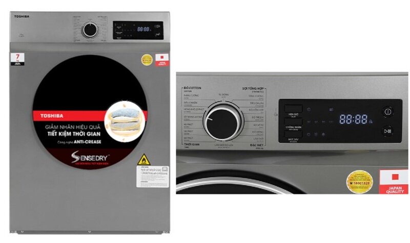 Máy sấy quần áo Toshiba TD-H80SEV(WK) 