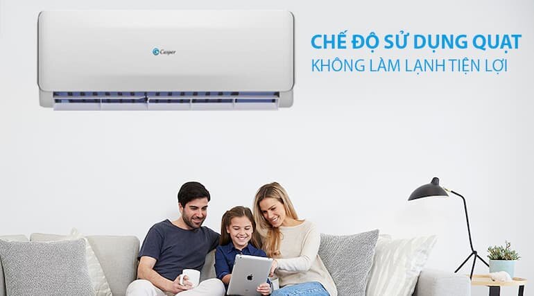 Khả năng làm lạnh - sưởi ấm tốt