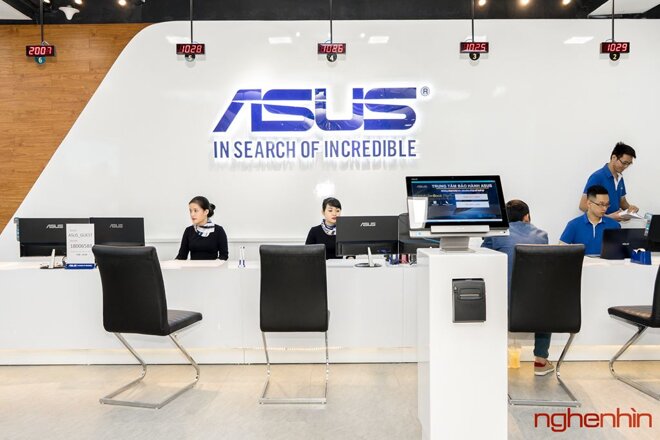 Trung tâm thực hiện chế độ bảo hành của laptop Asus