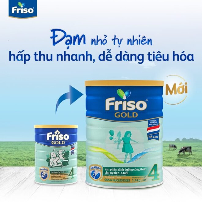 Sữa Frisolac Gold 4