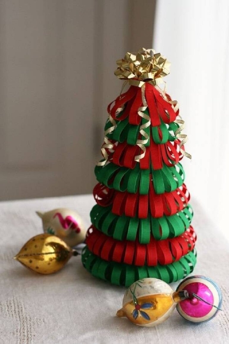 5 cách làm cây thông Noel từ giấy