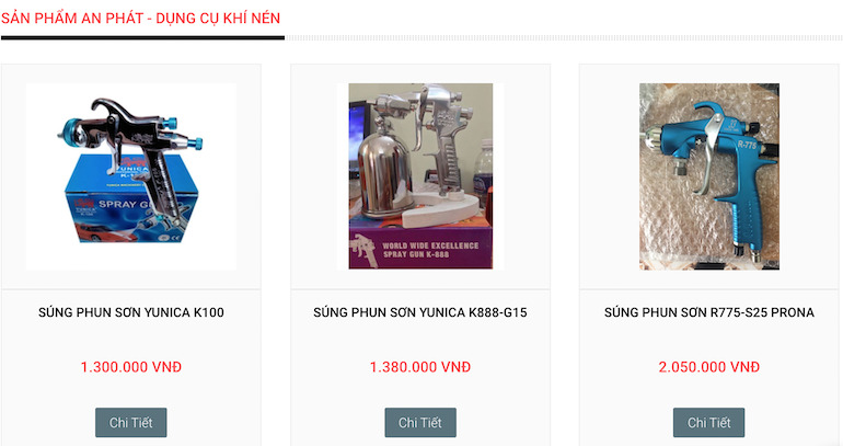 Giới thiệu một số sản phẩm mà công ty An Phát đang cung cấp cho khách hàng