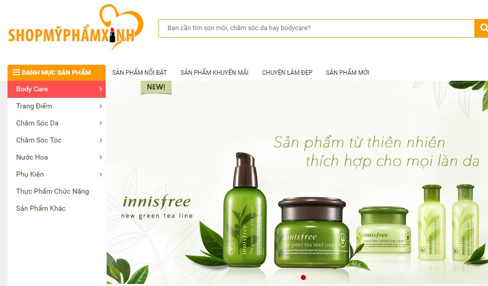 Shop Mỹ Phẩm Xinh - Nơi lựa chọn quà tặng cho phái đẹp trong ngày 20/10