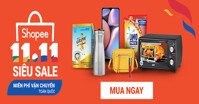 Shopee 11.11 này có những chương trình khuyến mãi nổi bật nào về ngành thời trang và mỹ phẩm