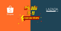 Shopee thách đấu Lazada với Flash Sale khởi động 11.11 - Sale chớp nhoáng quà phát hoảng
