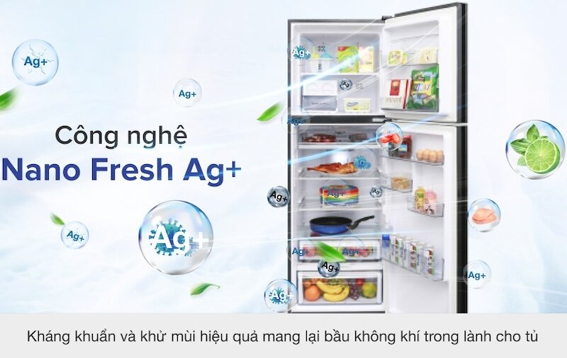 Tủ lạnh Aqua Inverter 344 lít AQR-IG386DN GBN: Bí quyết giữ trọn hương vị thực phẩm