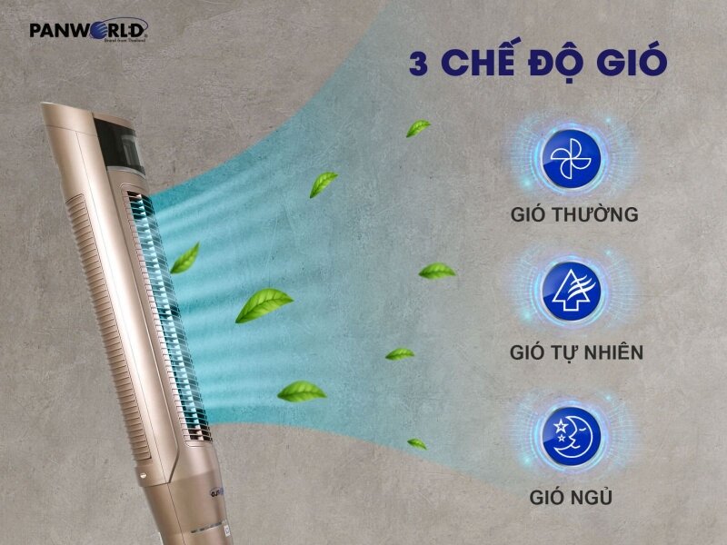 Quạt tháp Panworld PW-069H: 4 ưu điểm và một hạn chế