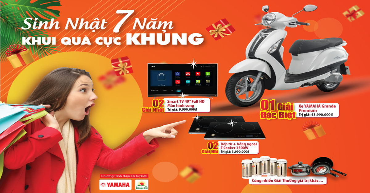 SINH NHẬT TƯNG BỪNG - SỐC CÙNG ƯU ĐÃI