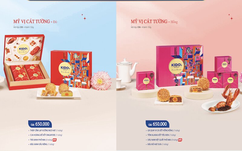 Bánh Trung thu KIDO’s Bakery – Trao mỹ vị, gửi yêu thương mùa trăng