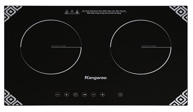 Bếp từ hồng ngoại âm 2 vùng nấu Kangaroo KG498N