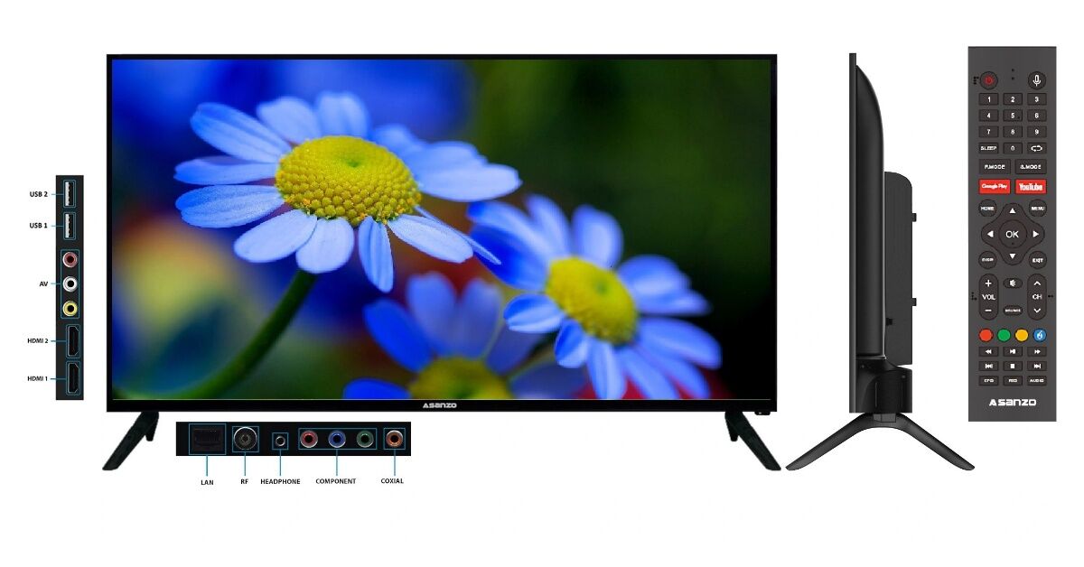 Smart Tivi Asanzo iSLIM 32 inch 32S52