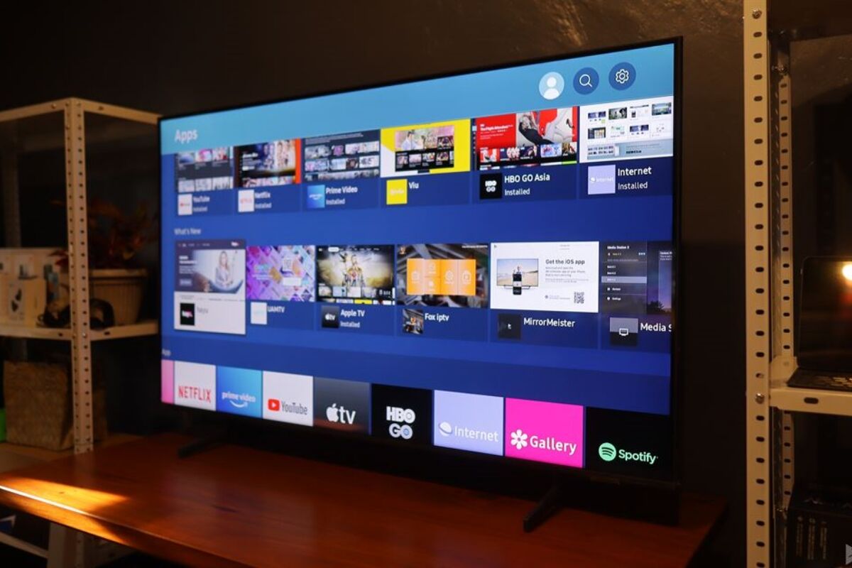 Smart tivi Samsung 43 inch 4K UA43AU8100: Đẹp quyến rũ, hiển thị đỉnh cao!