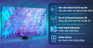 Smart tivi Samsung QLED 4K 65 inch QA65Q80C có đáng mua năm 2023 không?