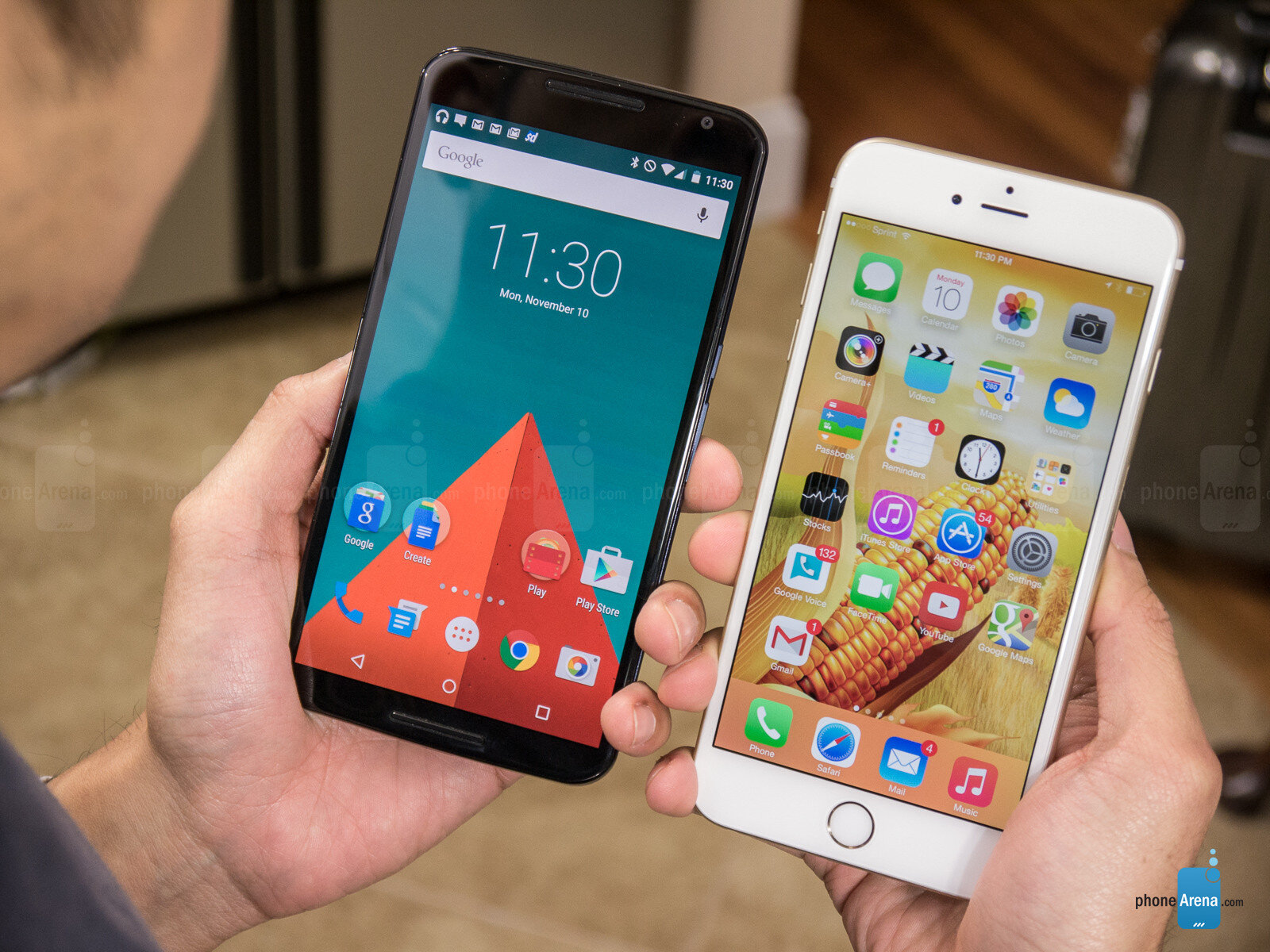 Smartphone màn hình lớn không đồng nghĩa với kích thước tổng thể lớn