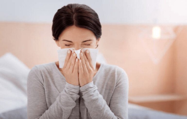 nằm ngủ phòng điều hòa bị nghẹt mũi