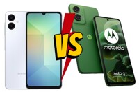 So kè Motorola G35 5G và Samsung Galaxy A06 5G: Kẻ tám lạng, người nửa cân