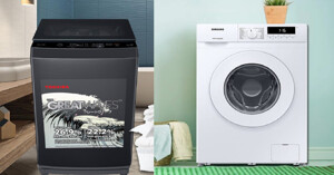So sánh 2 máy giặt giá 5 triệu Toshiba AW-M1000FV(MK) và Samsung WW80T3020WW/SV