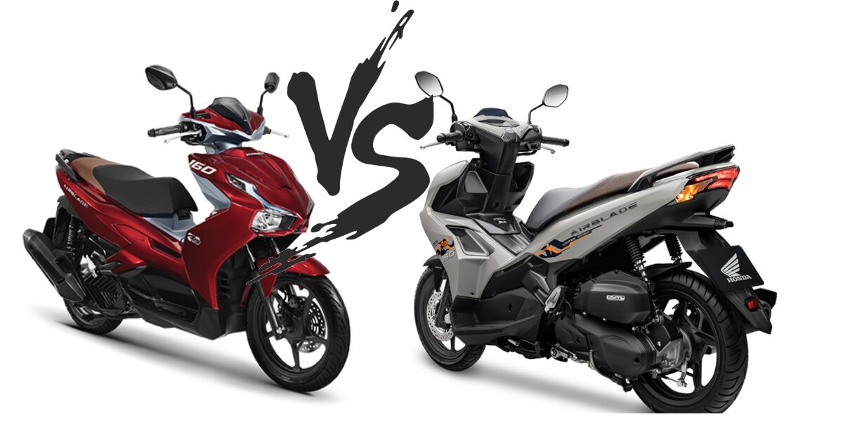 So sánh Air Blade 160 và Air Blade 150: Có gì mới nâng cấp?