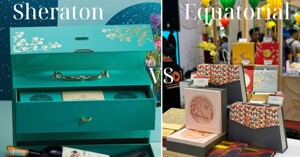 So sánh bánh trung thu khách sạn Equatorial và Sheraton