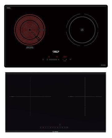 So sánh bếp điện từ Chef's EHMIX366 và bếp điện từ Bosch PMI968MS