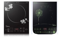 So sánh bếp điện từ Midea MI-SV21DM và bếp điện từ Midea MI-SV21DU