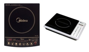 So sánh bếp điện từ Midea MI-SV21DR và bếp điện từ Fusibo IHP2028C