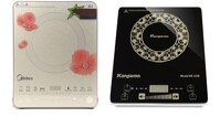 So sánh bếp điện từ Midea MI-SV21DW và bếp điện từ Kangaroo KG416i