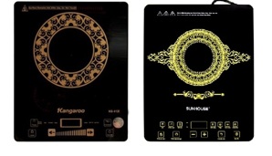So sánh bếp điện từ Sunhouse SHD6870 và bếp điện từ Kangaroo KG412i