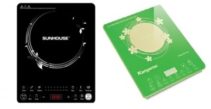 So sánh bếp điện từ Sunhouse SHD6861 và bếp điện từ Kangaroo KG461i