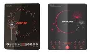 So sánh bếp điện từ Supor SDHJ07VN và bếp điện từ Sunhouse SHD6152