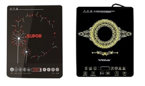 So sánh bếp điện từ Supor SDHJ07VN và bếp điện từ Sunhouse SHD6870