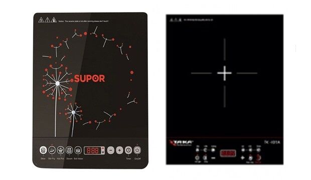 So sánh bếp điện từ Taka TK-I01A và bếp điện từ Supor SDHJ07VN
