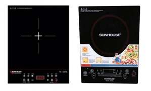 So sánh bếp điện từ Taka TK-I01A và bếp điện từ Sunhouse SHD6860