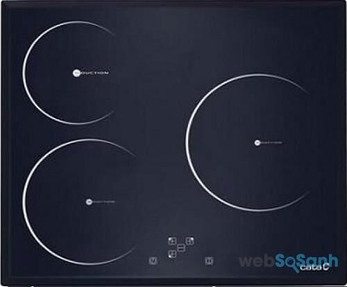 So sánh bếp từ 3 vùng nấu Cata IB 633 X và Cata I 603FTCI