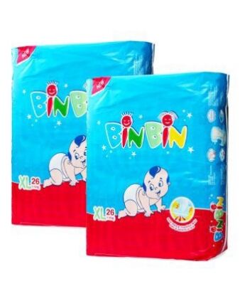 So sánh bỉm đêm Bino S38 với Binbin XL26
