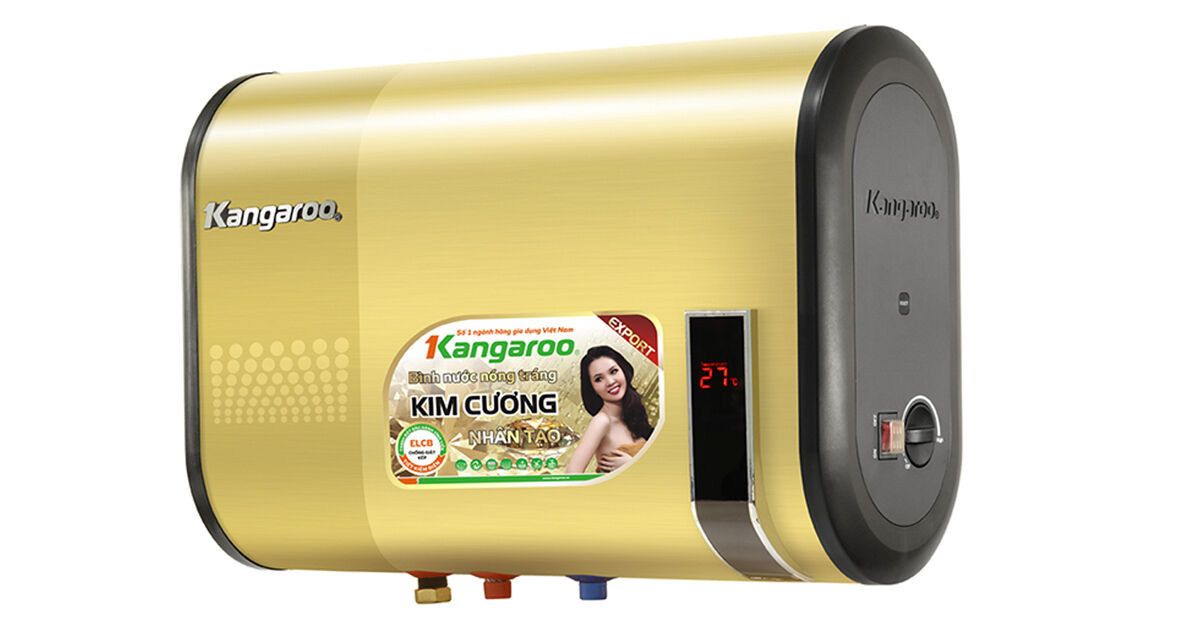 So sánh bình nóng lạnh 30 lít Ferroli và Kangaroo